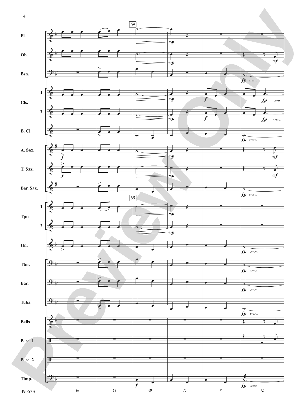 Hanukkah Dances: Concert Band Conductor Score & Parts