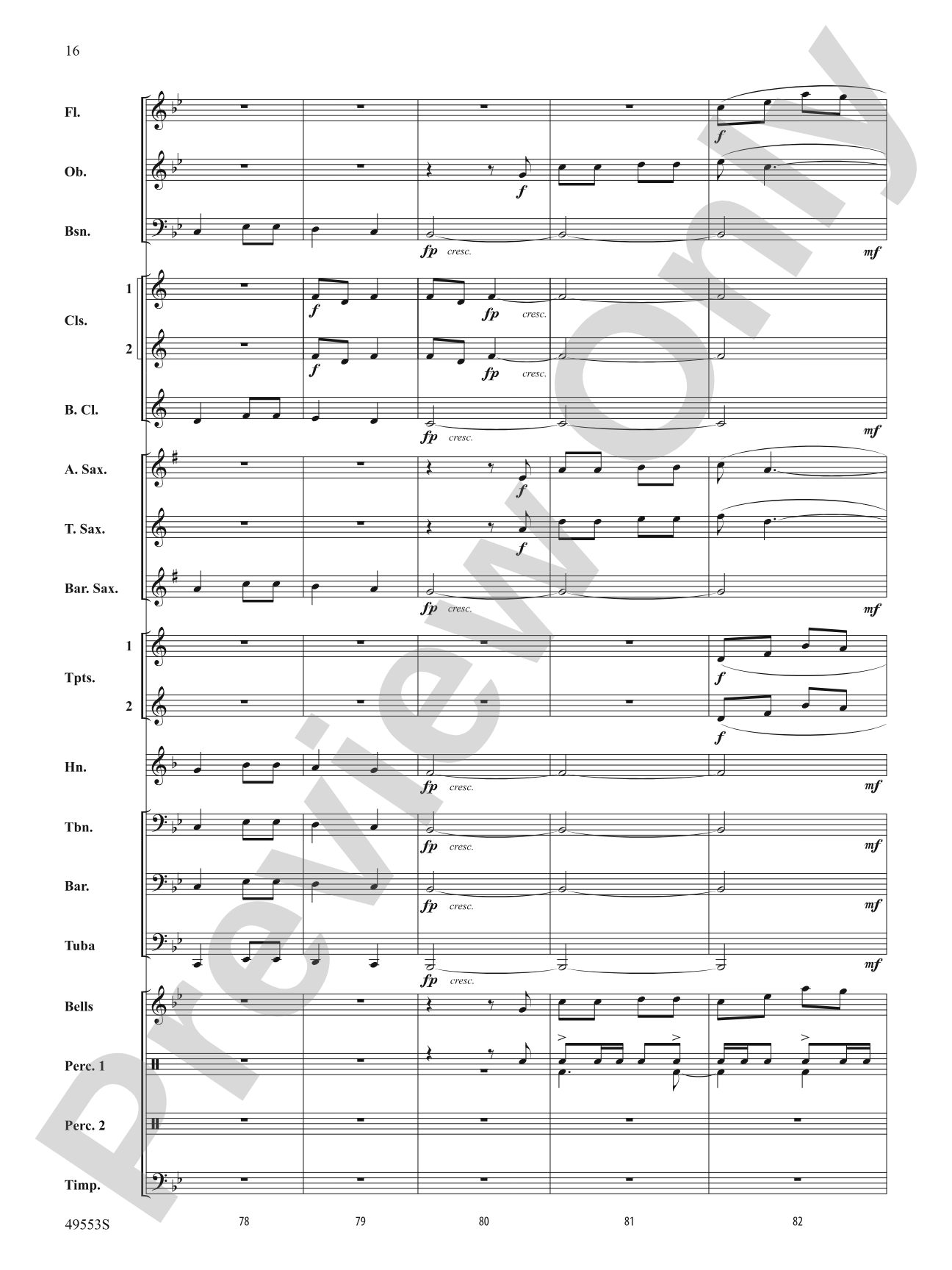 Hanukkah Dances: Concert Band Conductor Score & Parts