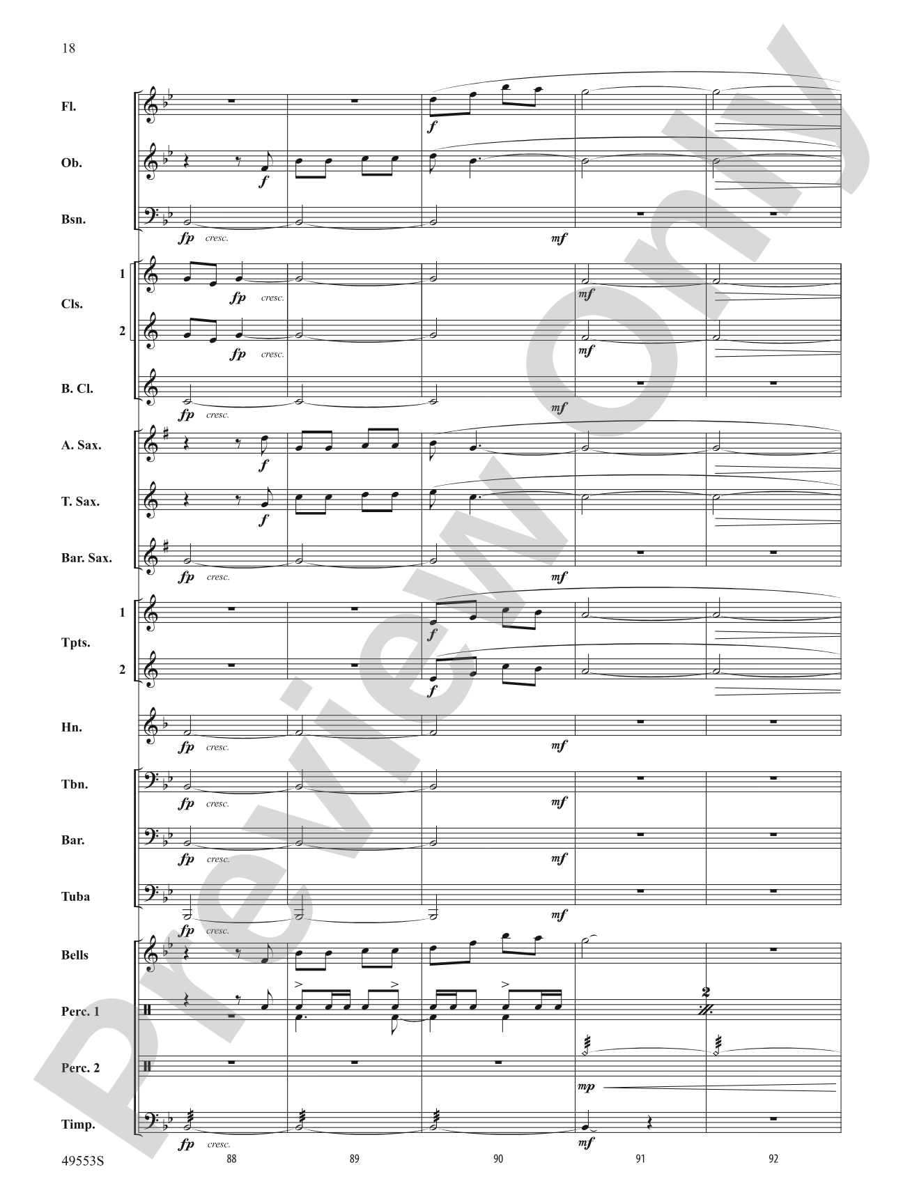 Hanukkah Dances: Concert Band Conductor Score & Parts