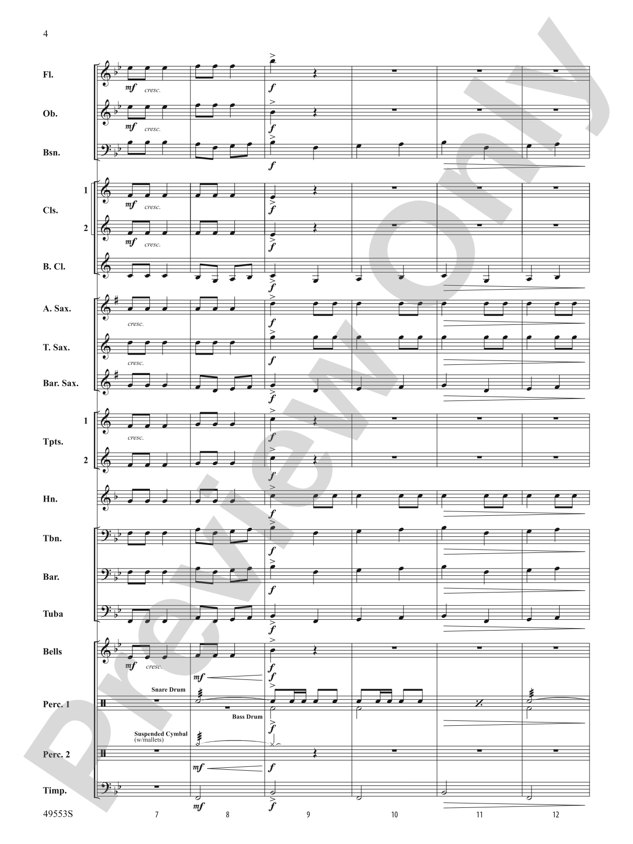 Hanukkah Dances: Concert Band Conductor Score & Parts