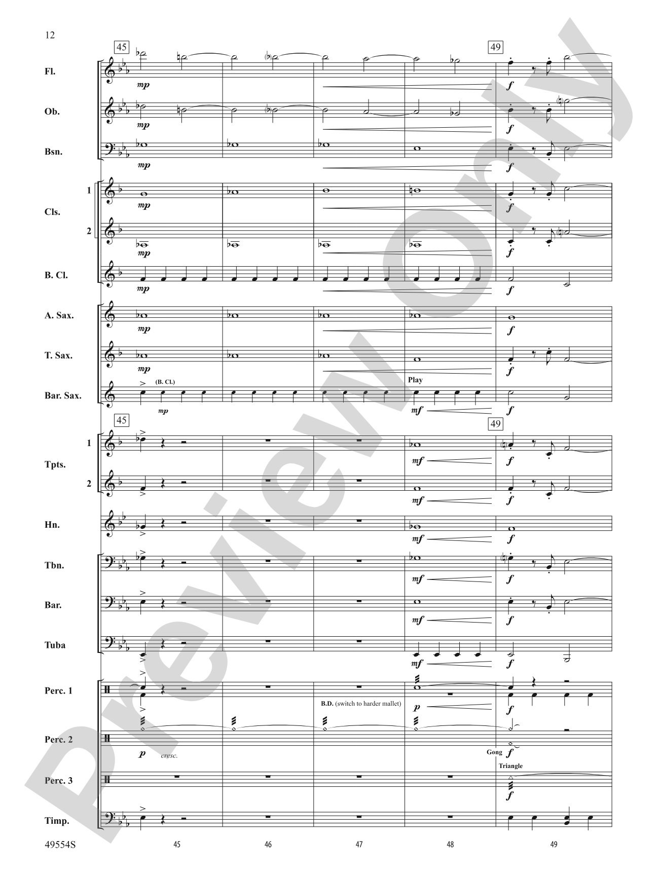 The Pines of the Appian Way: Concert Band Conductor Score & Parts