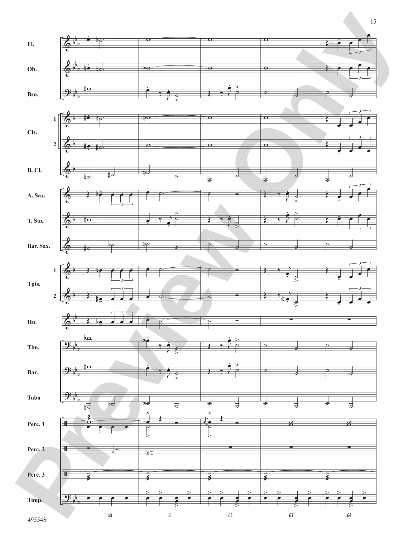 The Pines of the Appian Way: Concert Band Conductor Score & Parts