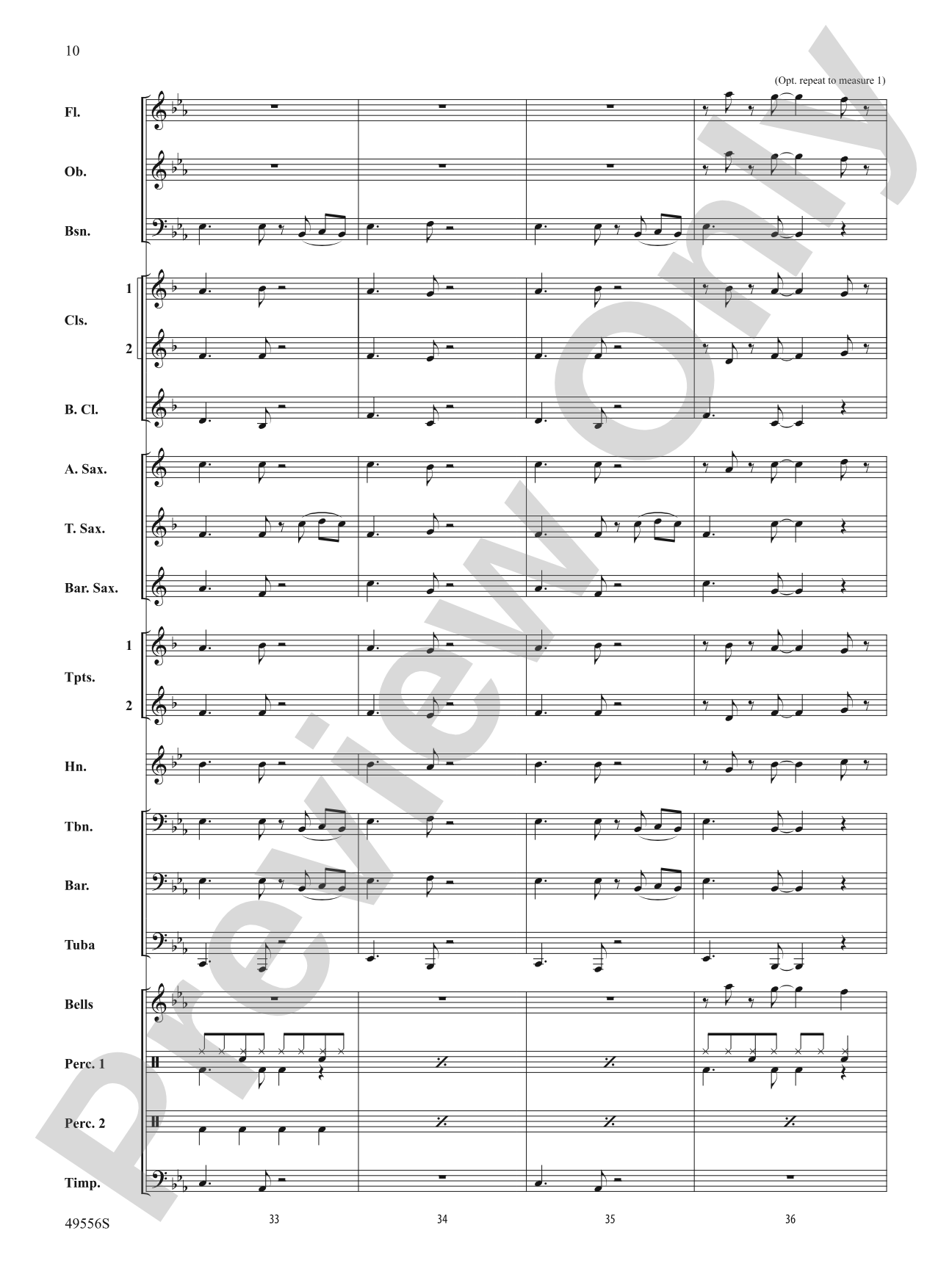 Boogie in the Bandroom: Concert Band Conductor Score & Parts