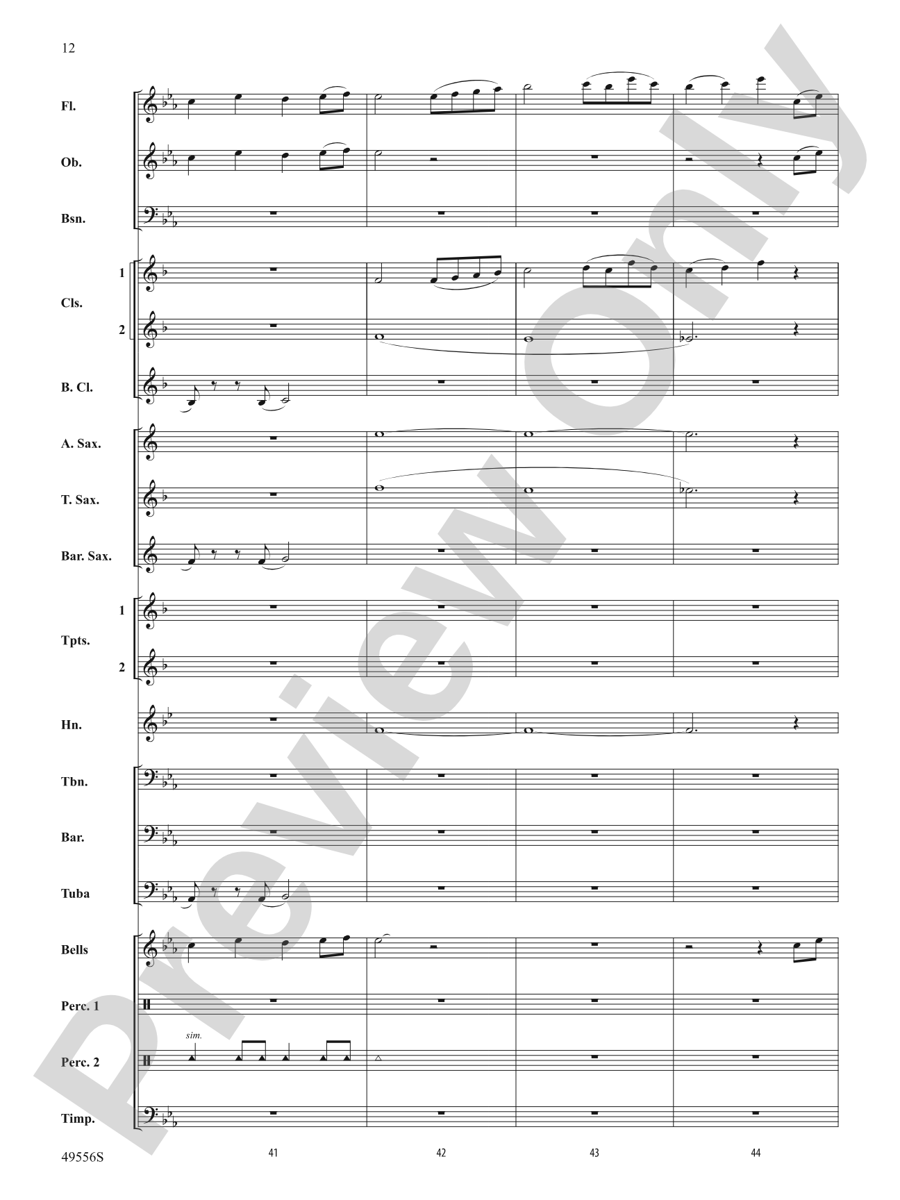 Boogie in the Bandroom: Concert Band Conductor Score & Parts