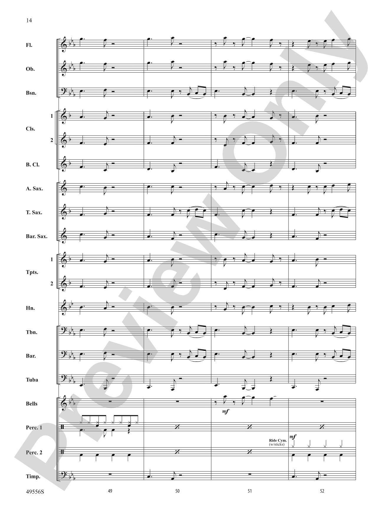 Boogie in the Bandroom: Concert Band Conductor Score & Parts