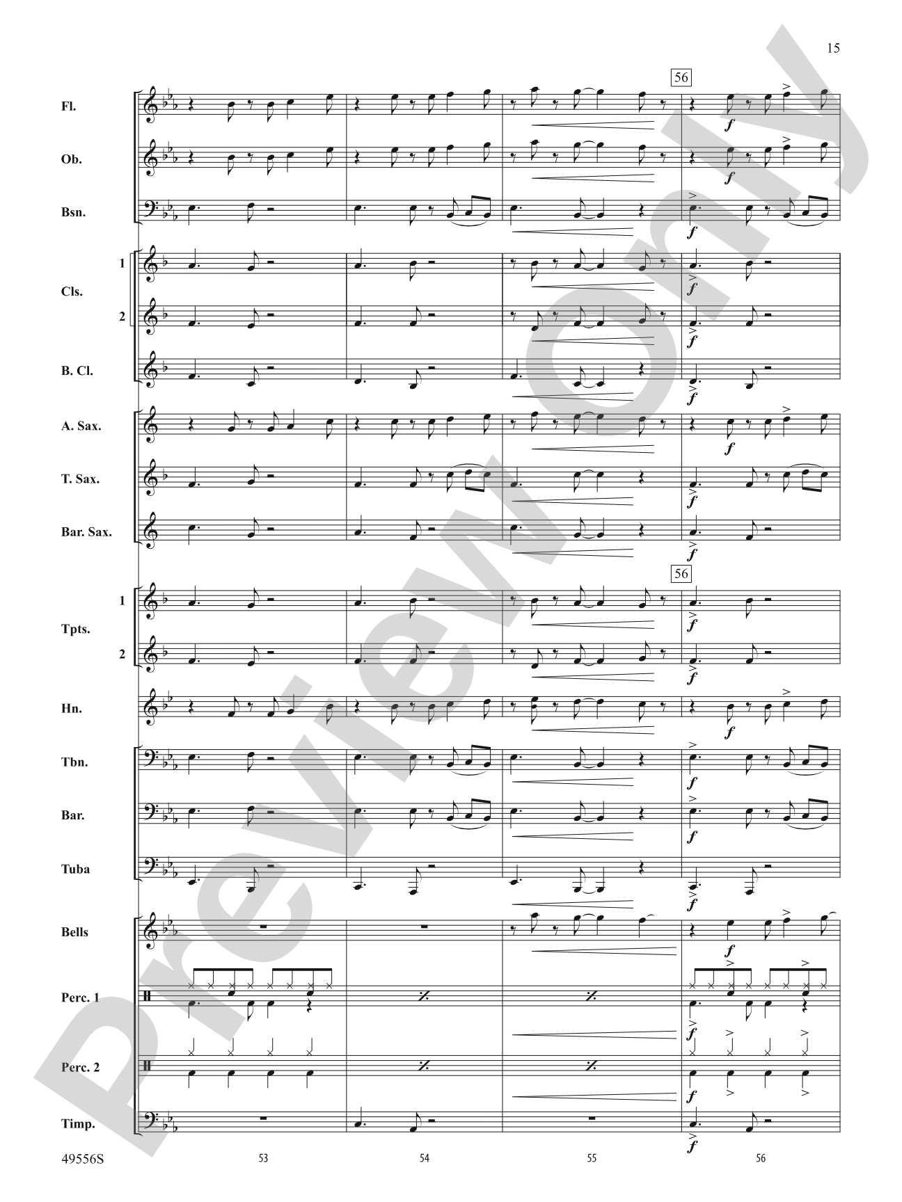 Boogie in the Bandroom: Concert Band Conductor Score & Parts