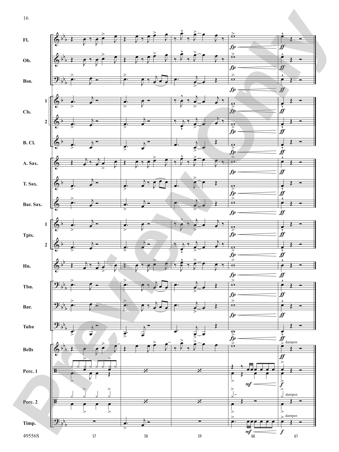 Boogie in the Bandroom: Concert Band Conductor Score & Parts