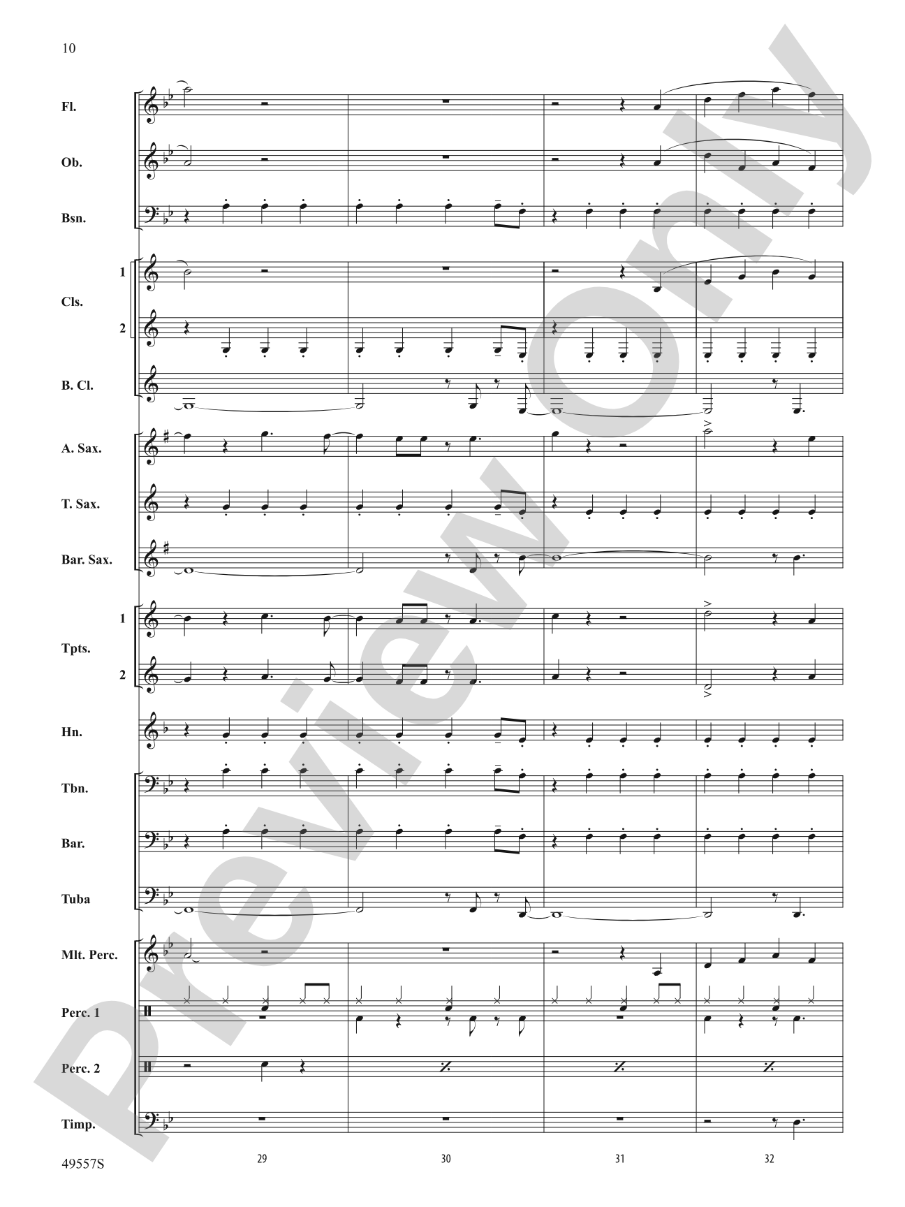 Dance Monkey: Concert Band Conductor Score & Parts