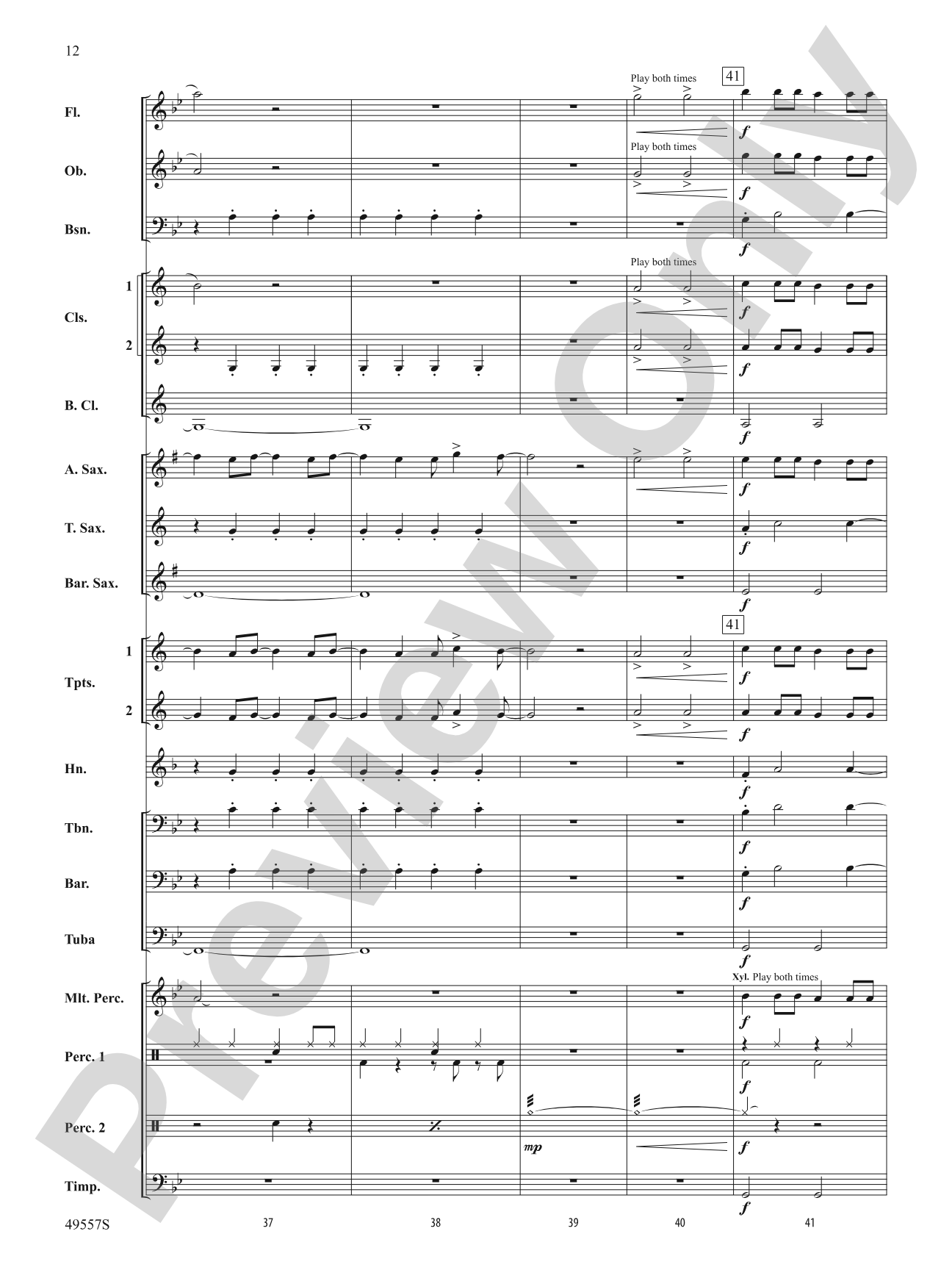 Dance Monkey: Concert Band Conductor Score & Parts