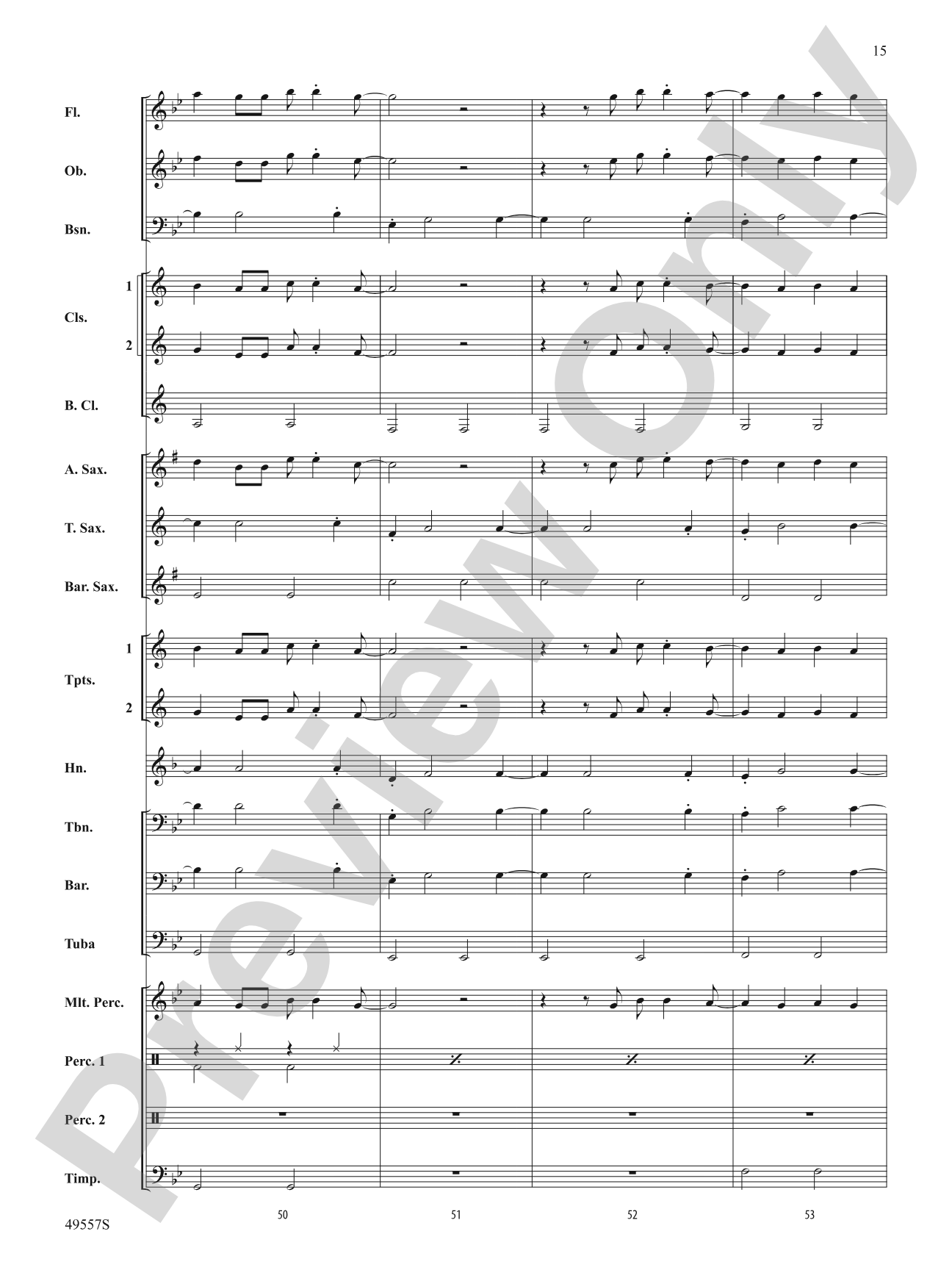 Dance Monkey: Concert Band Conductor Score & Parts