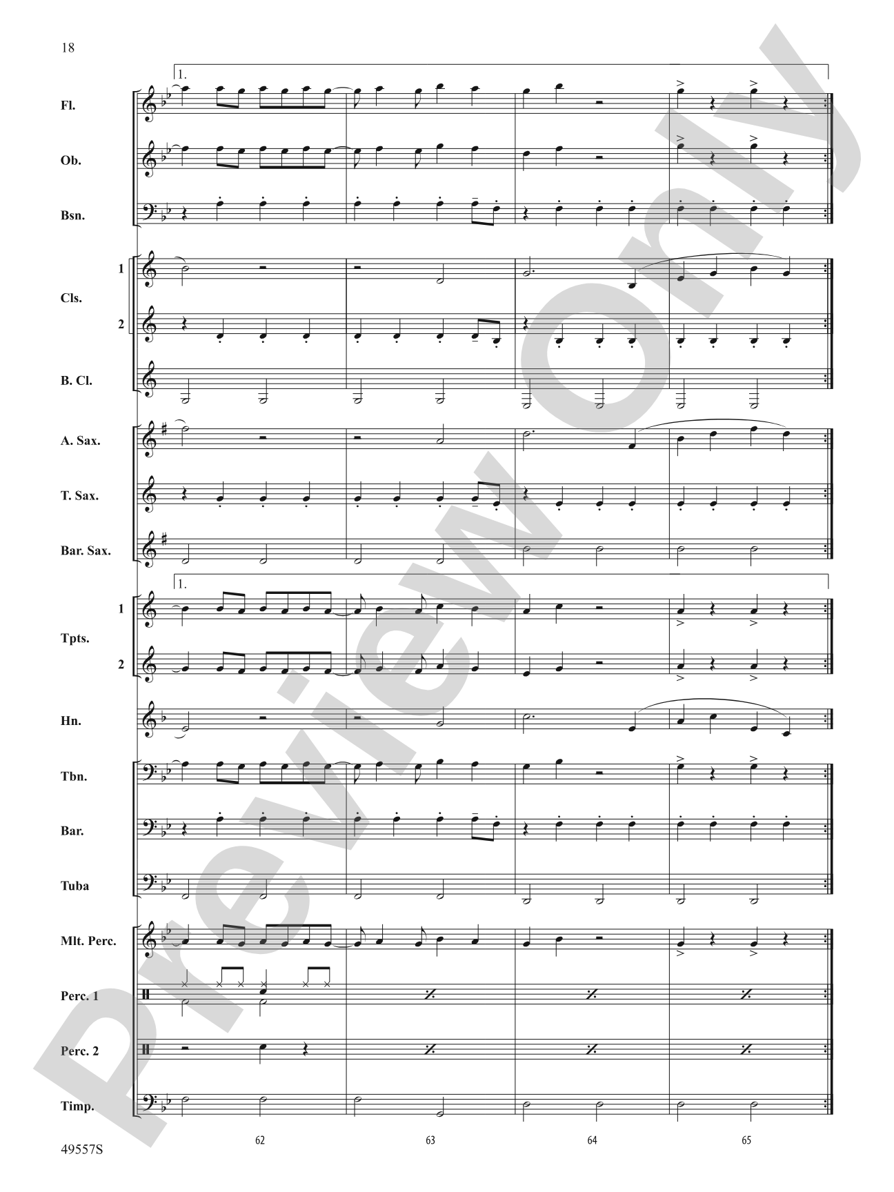 Dance Monkey: Concert Band Conductor Score & Parts