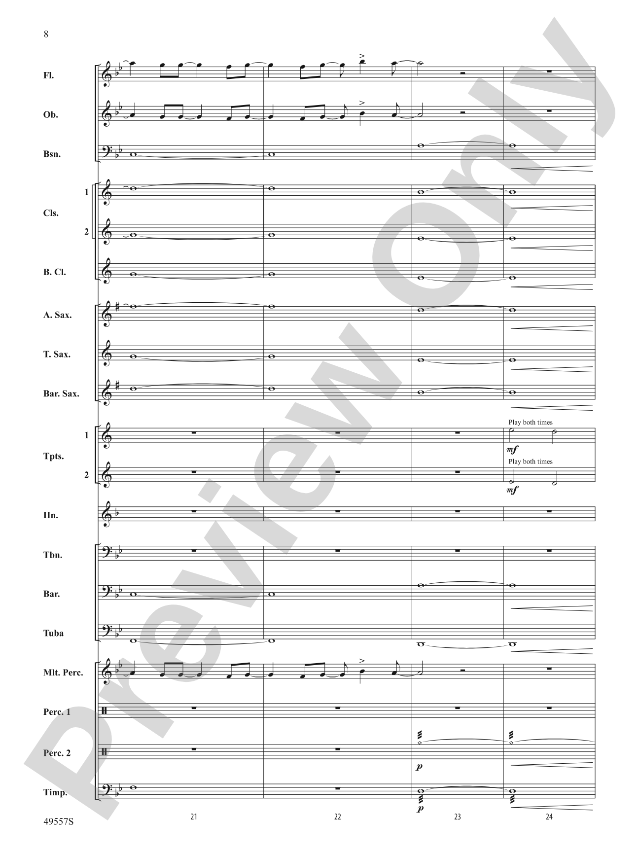 Dance Monkey: Concert Band Conductor Score & Parts