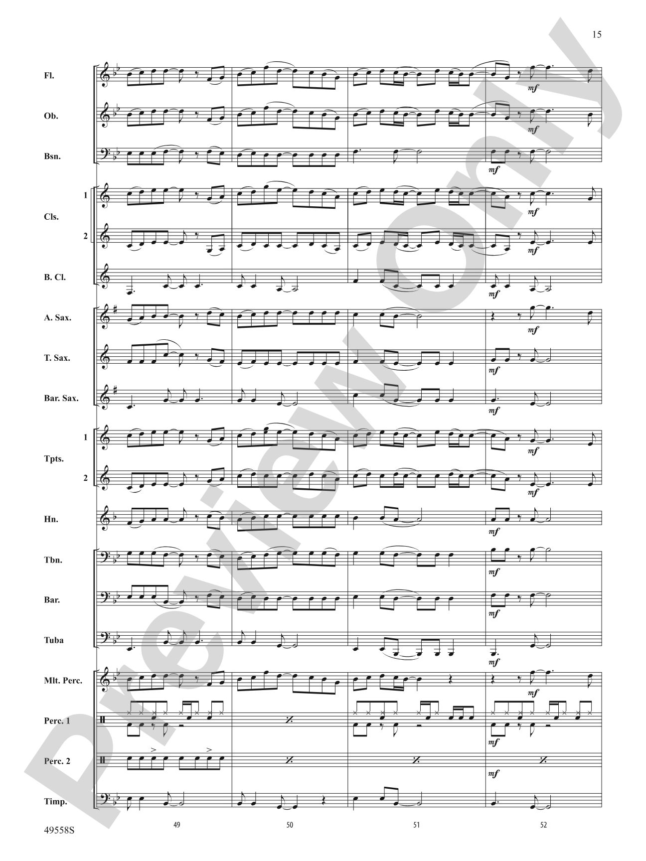 10,000 Hours: Concert Band Conductor Score & Parts