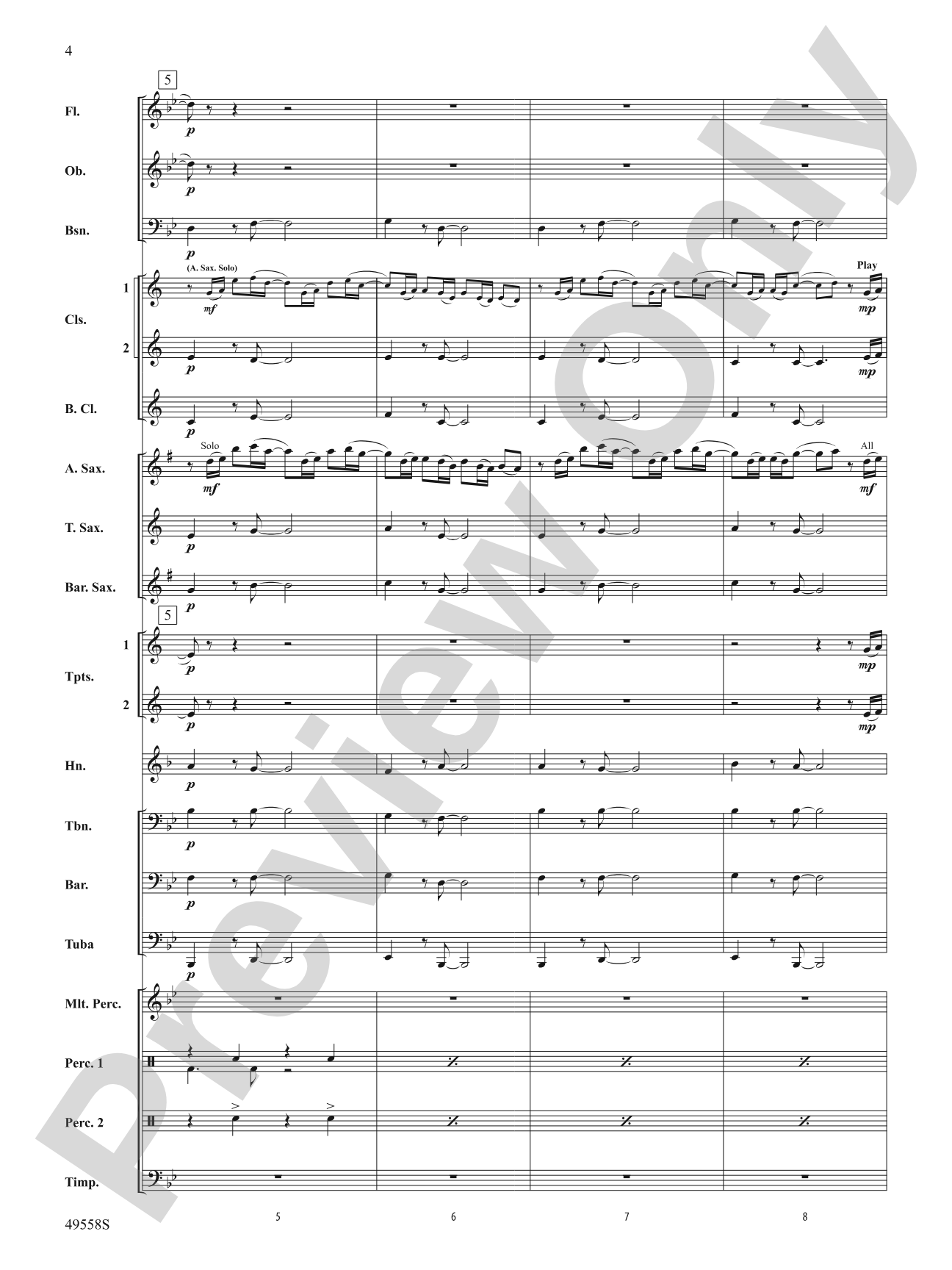 10,000 Hours: Concert Band Conductor Score & Parts