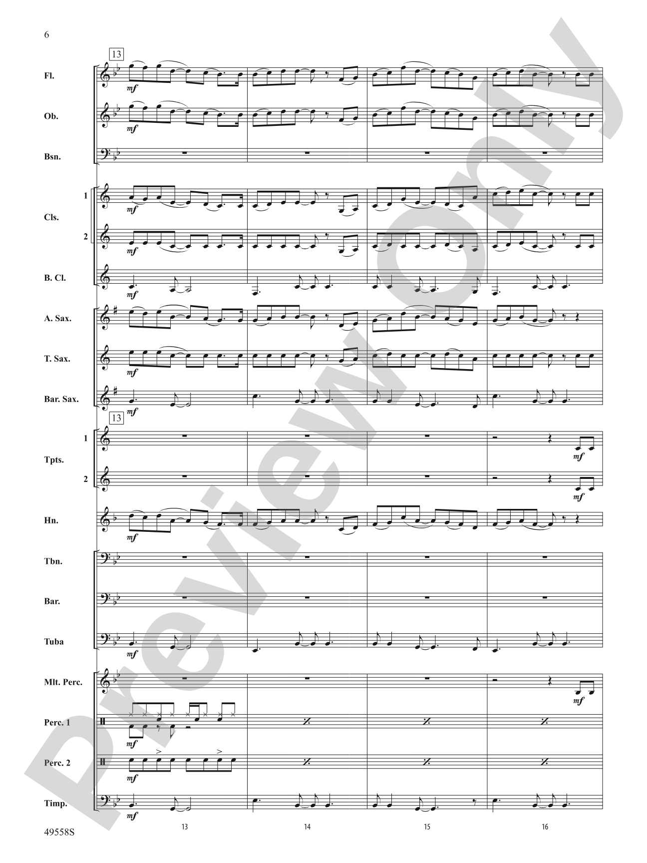 10,000 Hours: Concert Band Conductor Score & Parts