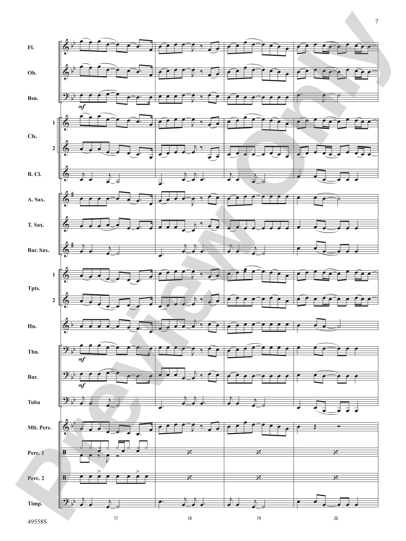 10,000 Hours: Concert Band Conductor Score & Parts
