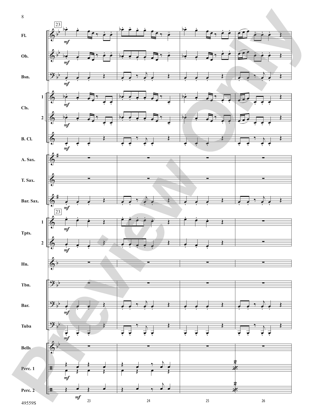 Butter: Concert Band Conductor Score & Parts