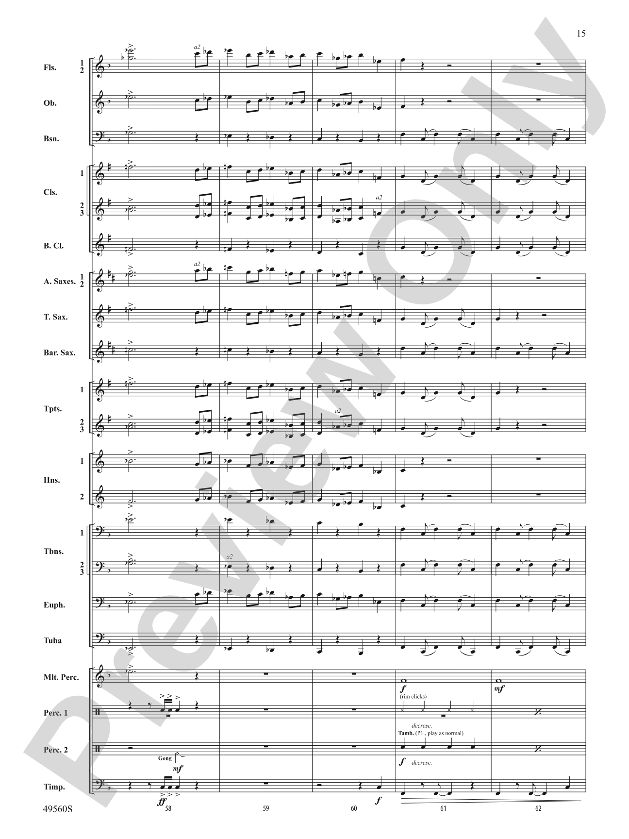 The Gates of Morocco: Concert Band Conductor Score & Parts