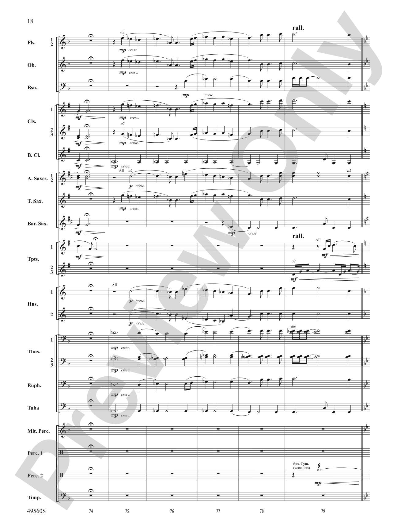 The Gates of Morocco: Concert Band Conductor Score & Parts