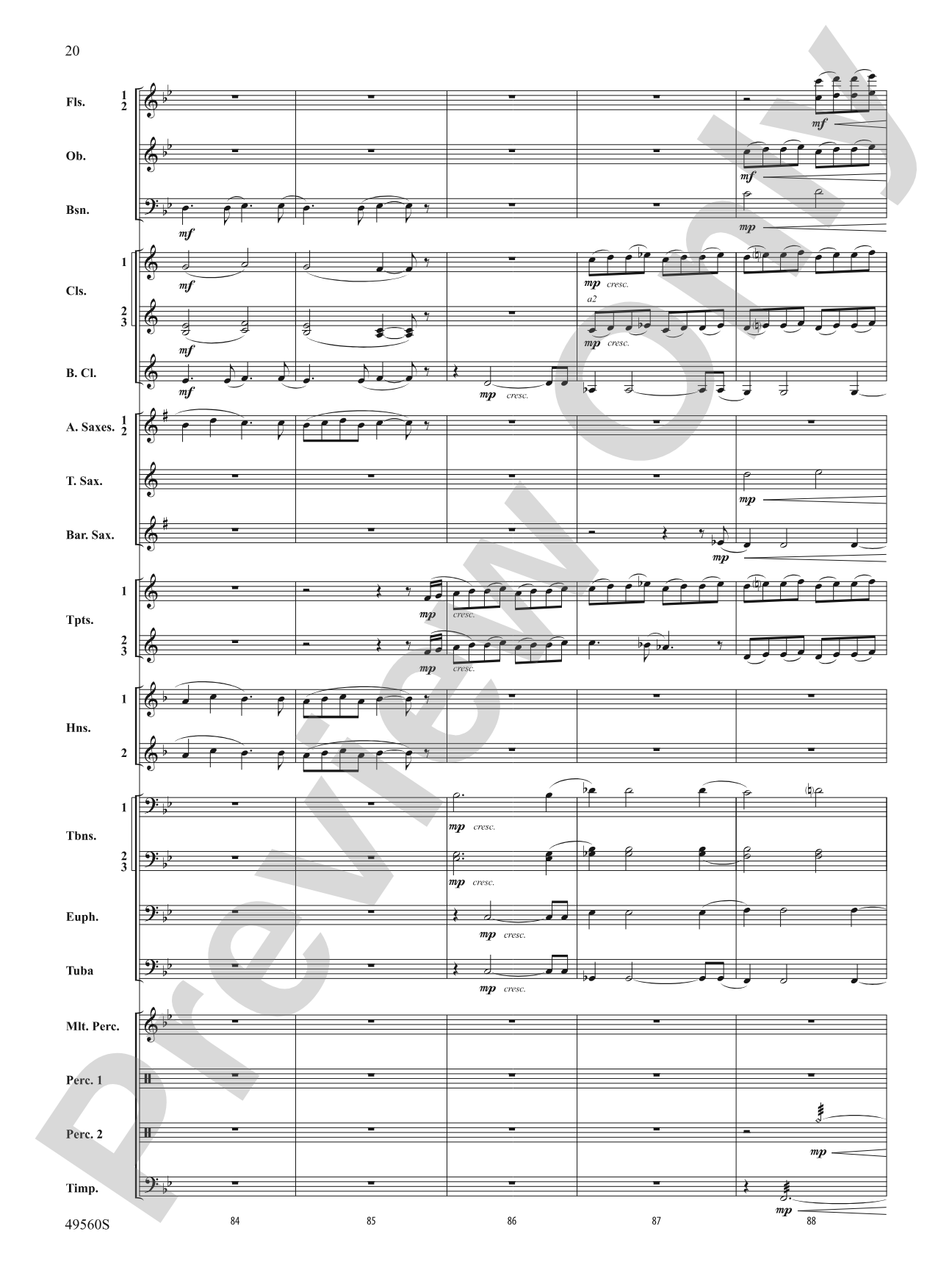 The Gates of Morocco: Concert Band Conductor Score & Parts