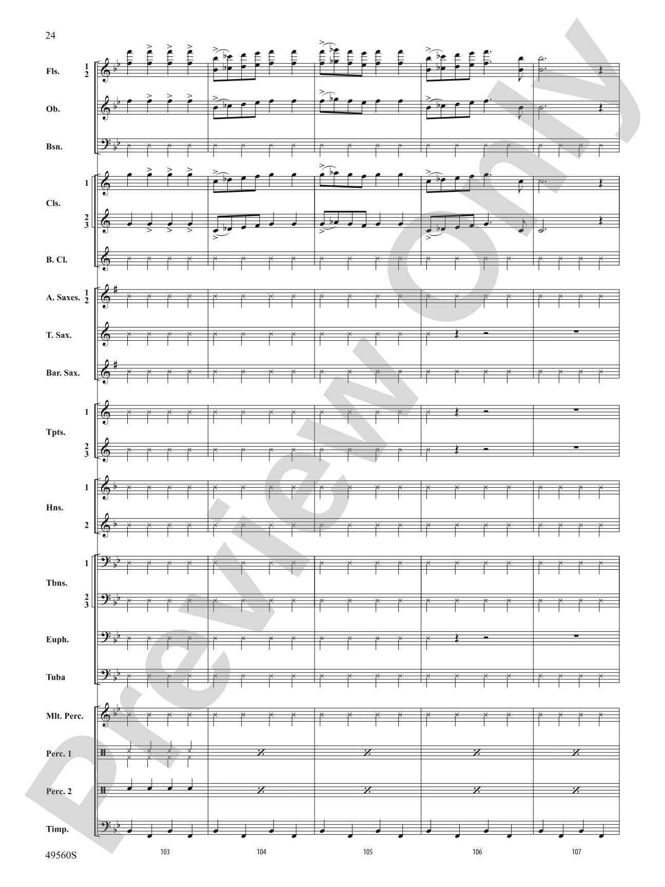 The Gates of Morocco: Concert Band Conductor Score & Parts
