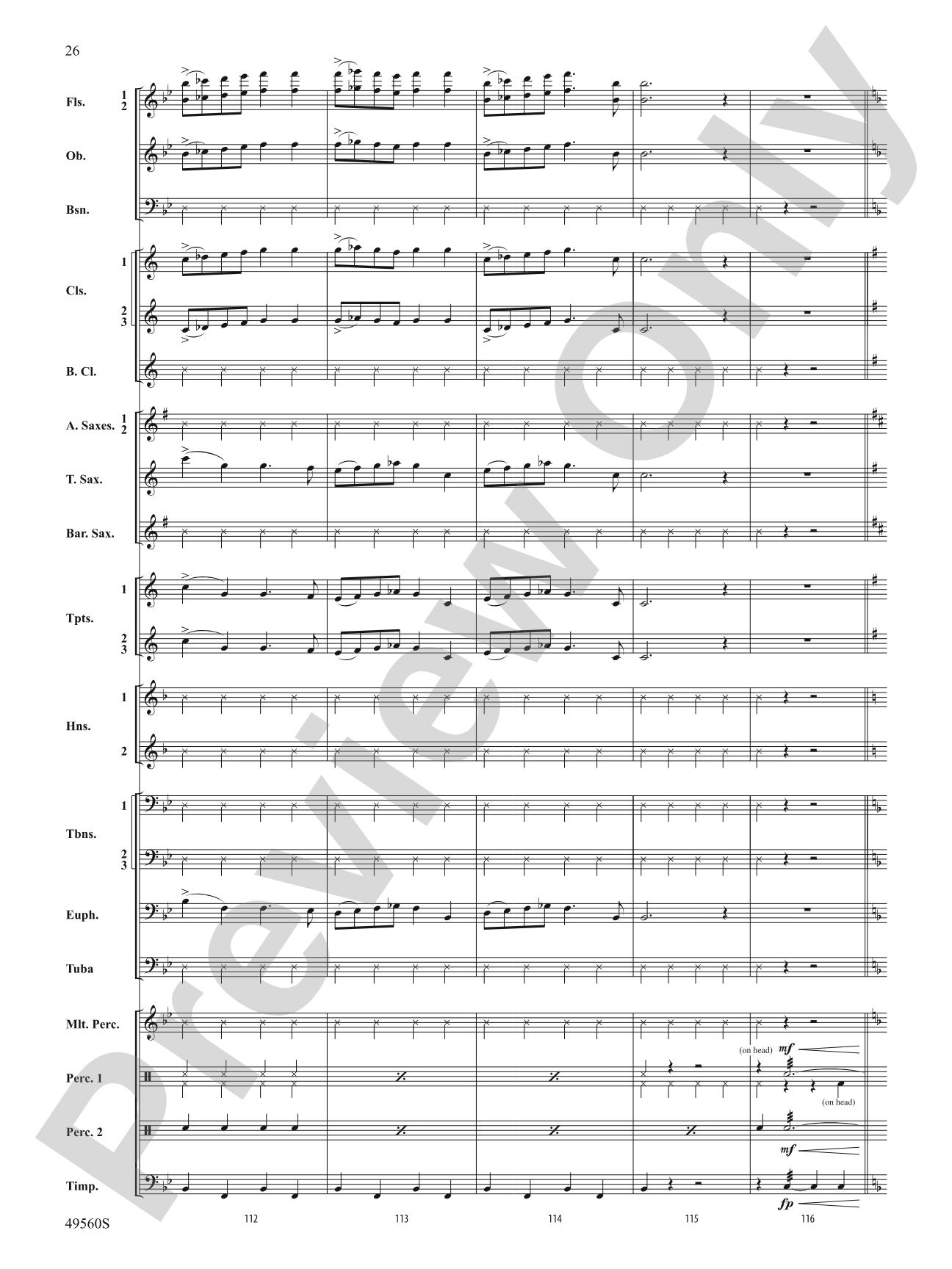 The Gates of Morocco: Concert Band Conductor Score & Parts
