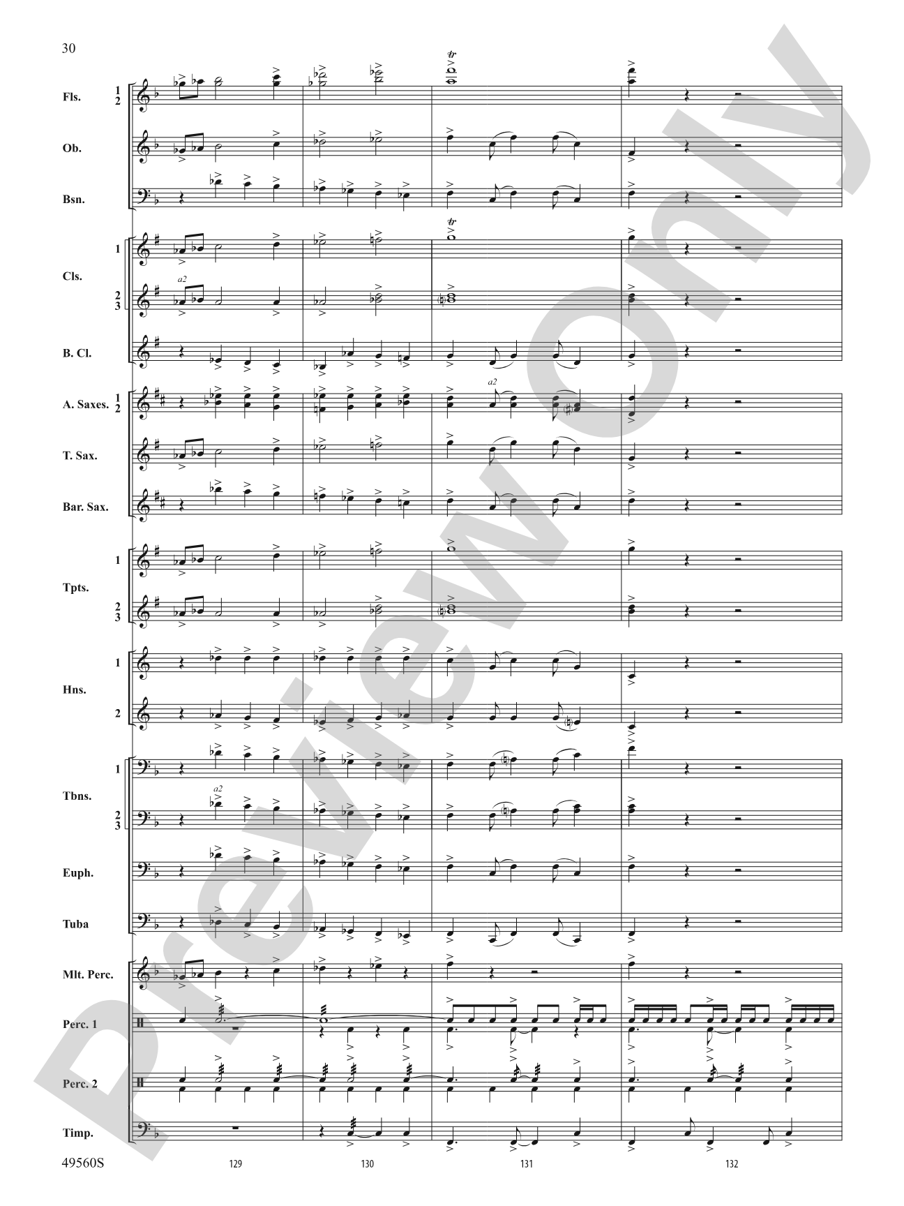 The Gates of Morocco: Concert Band Conductor Score & Parts