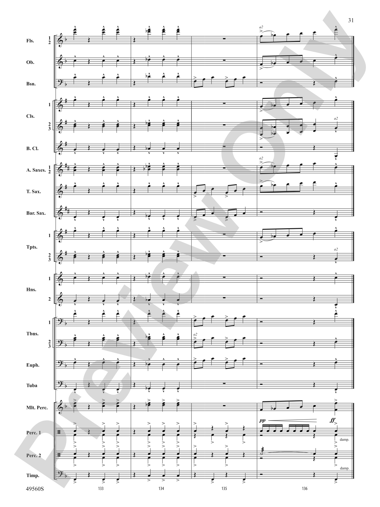 The Gates of Morocco: Concert Band Conductor Score & Parts