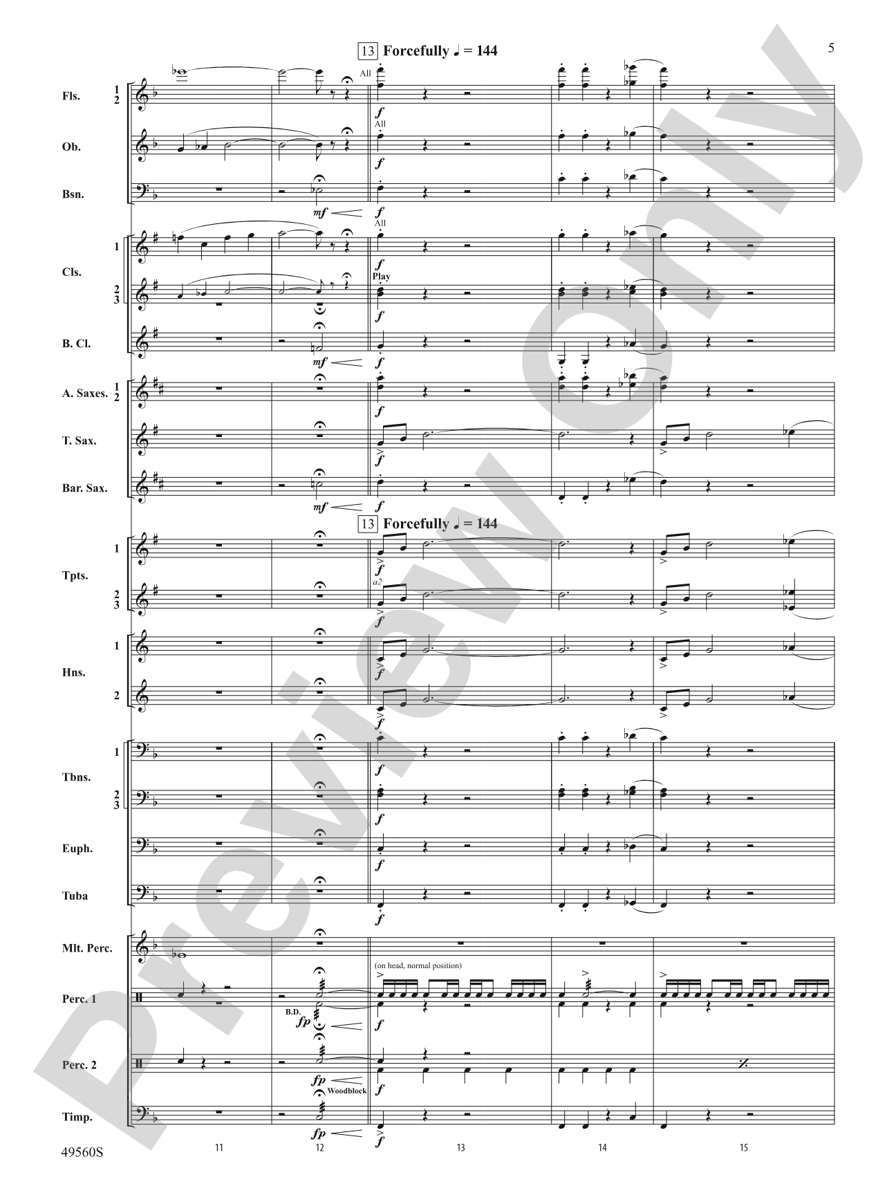 The Gates of Morocco: Concert Band Conductor Score & Parts
