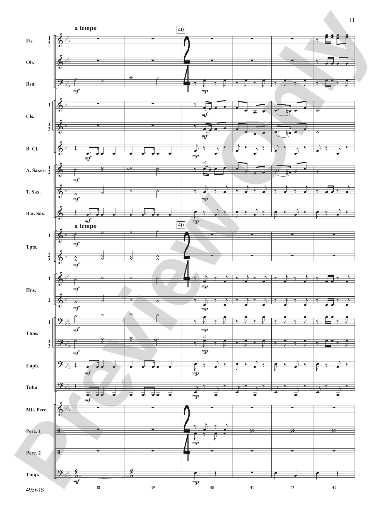 December Joy: Score