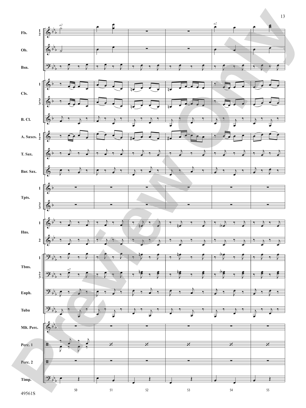 December Joy: Score