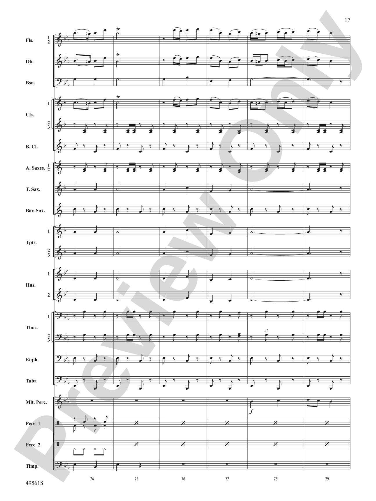 December Joy: Score