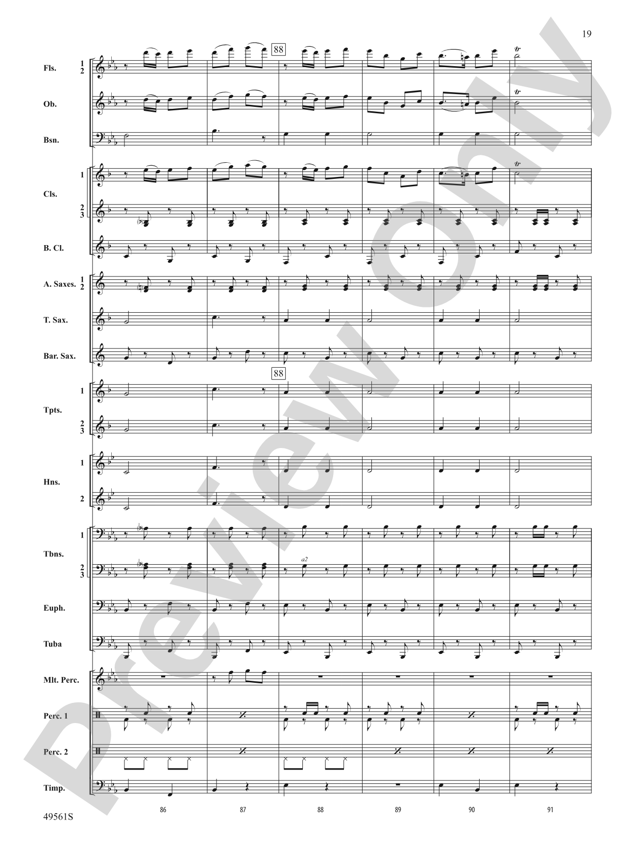 December Joy: Score