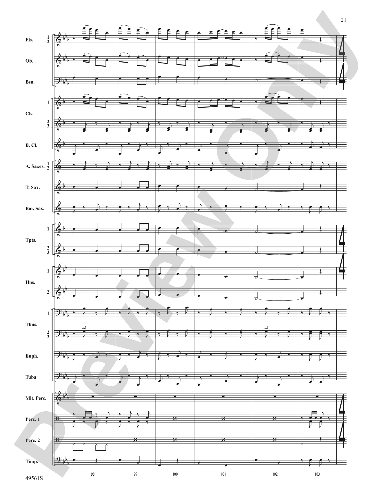 December Joy: Score