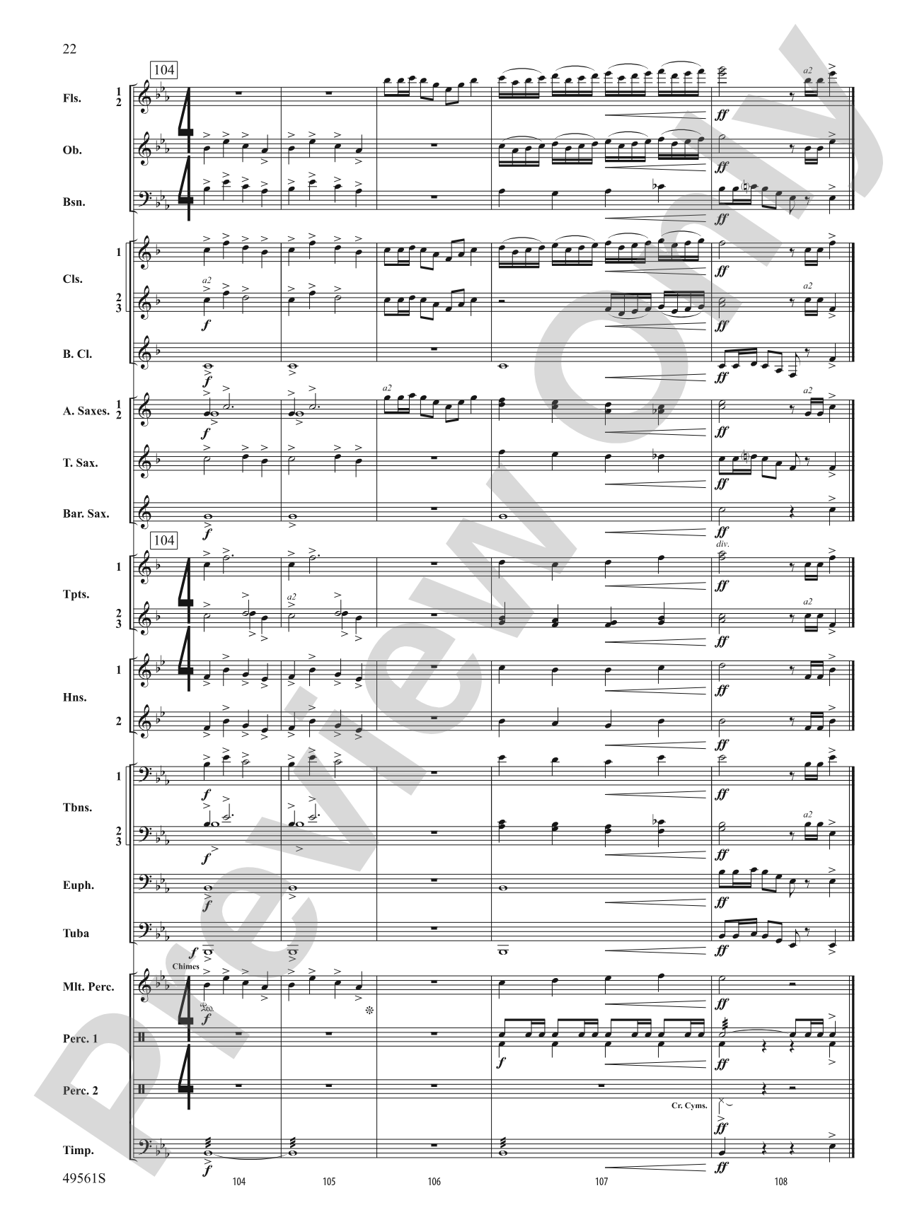 December Joy: Score