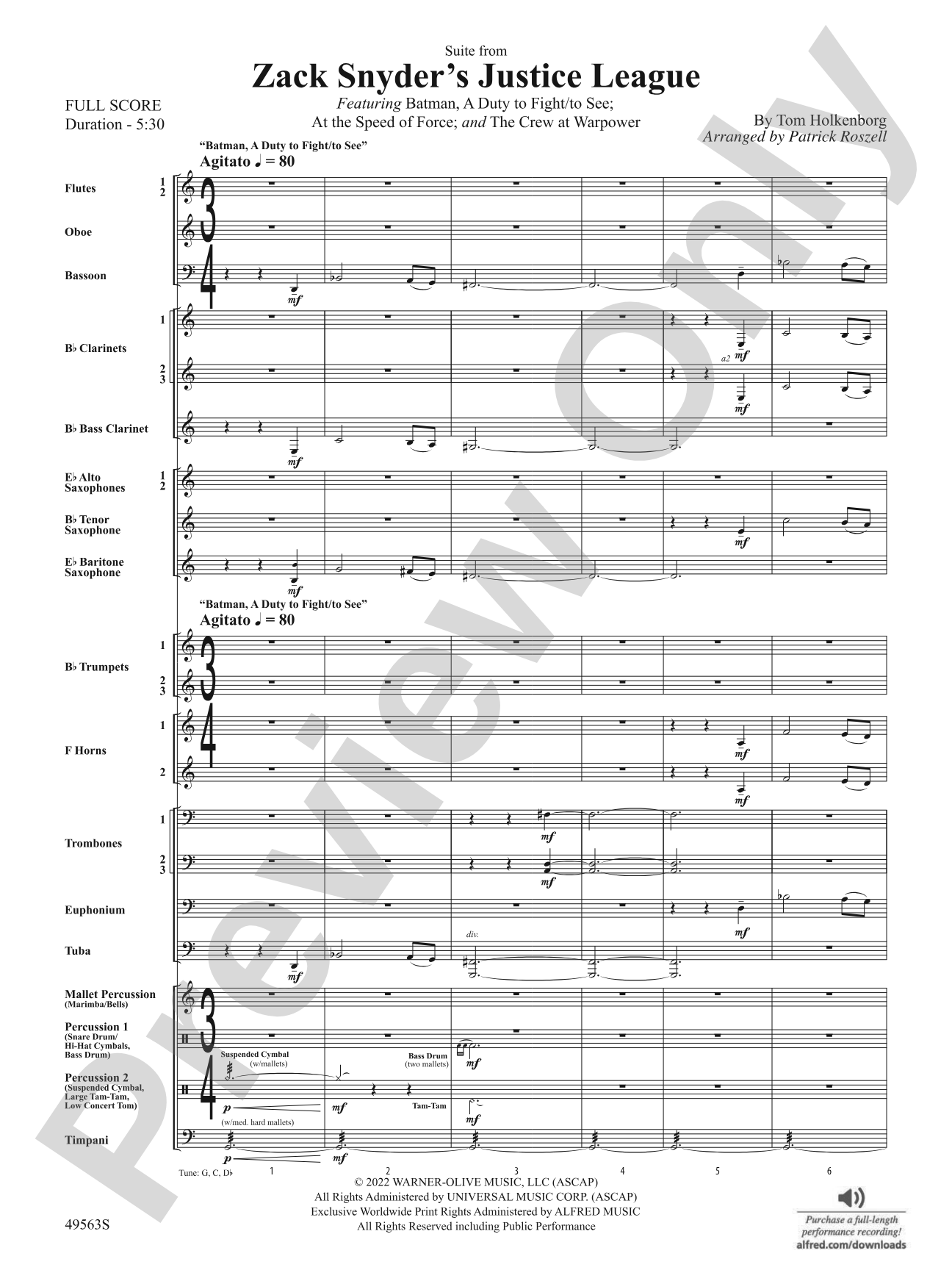 Suite from Zack Snyder's Justice League: Score