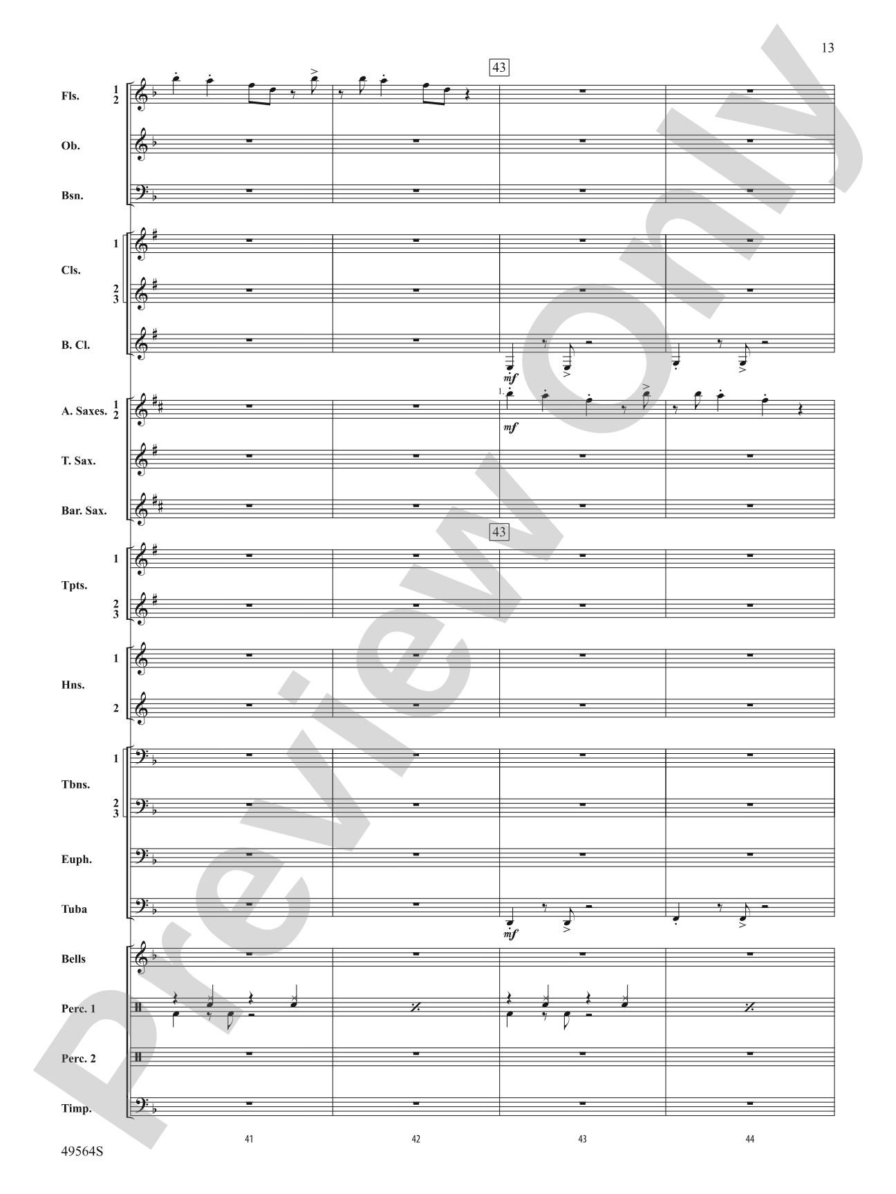 Jonas Brothers in Concert: Concert Band Conductor Score & Parts