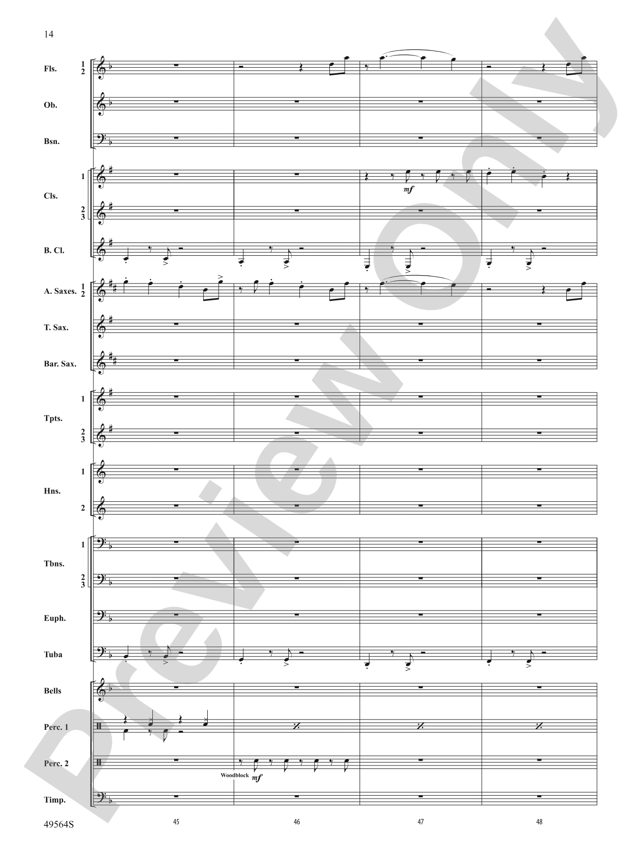 Jonas Brothers in Concert: Concert Band Conductor Score & Parts