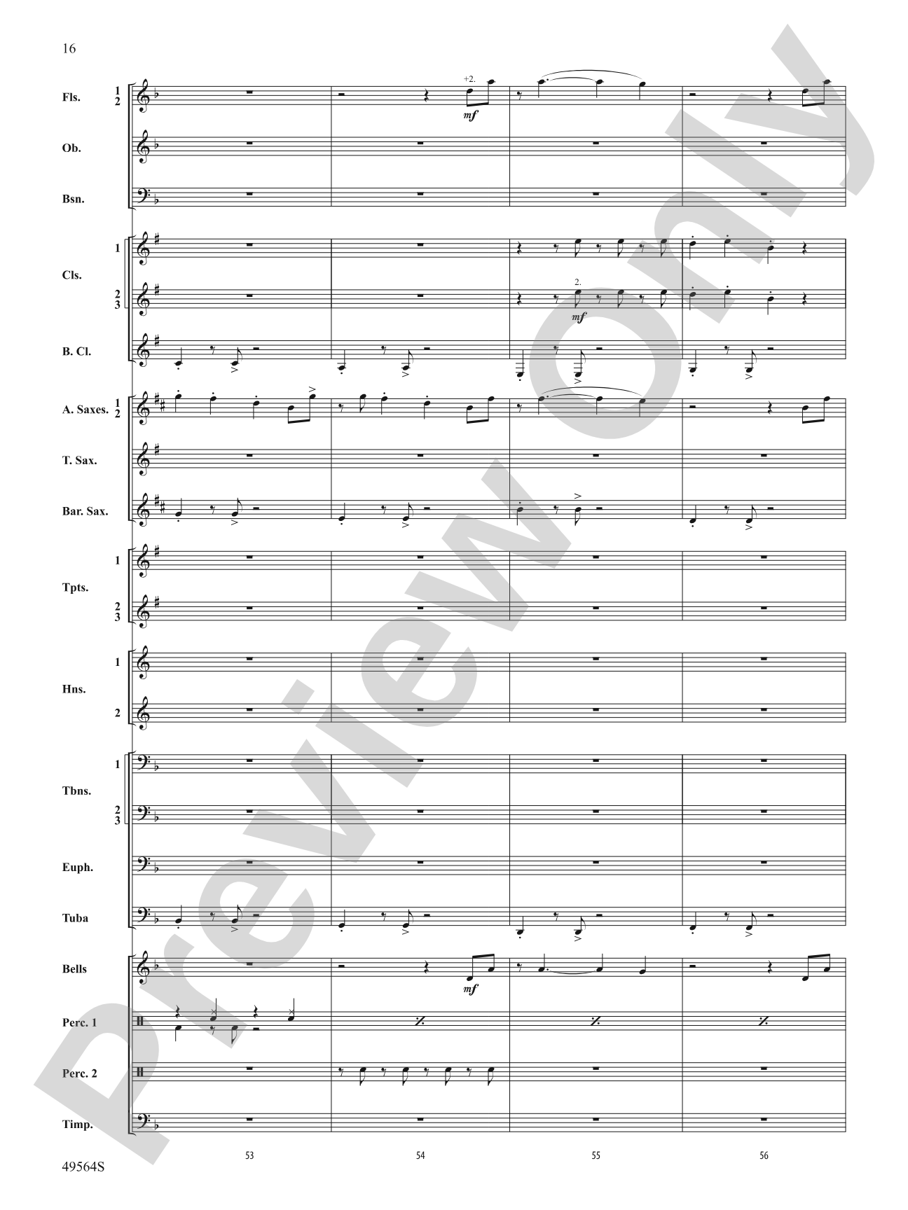 Jonas Brothers in Concert: Concert Band Conductor Score & Parts