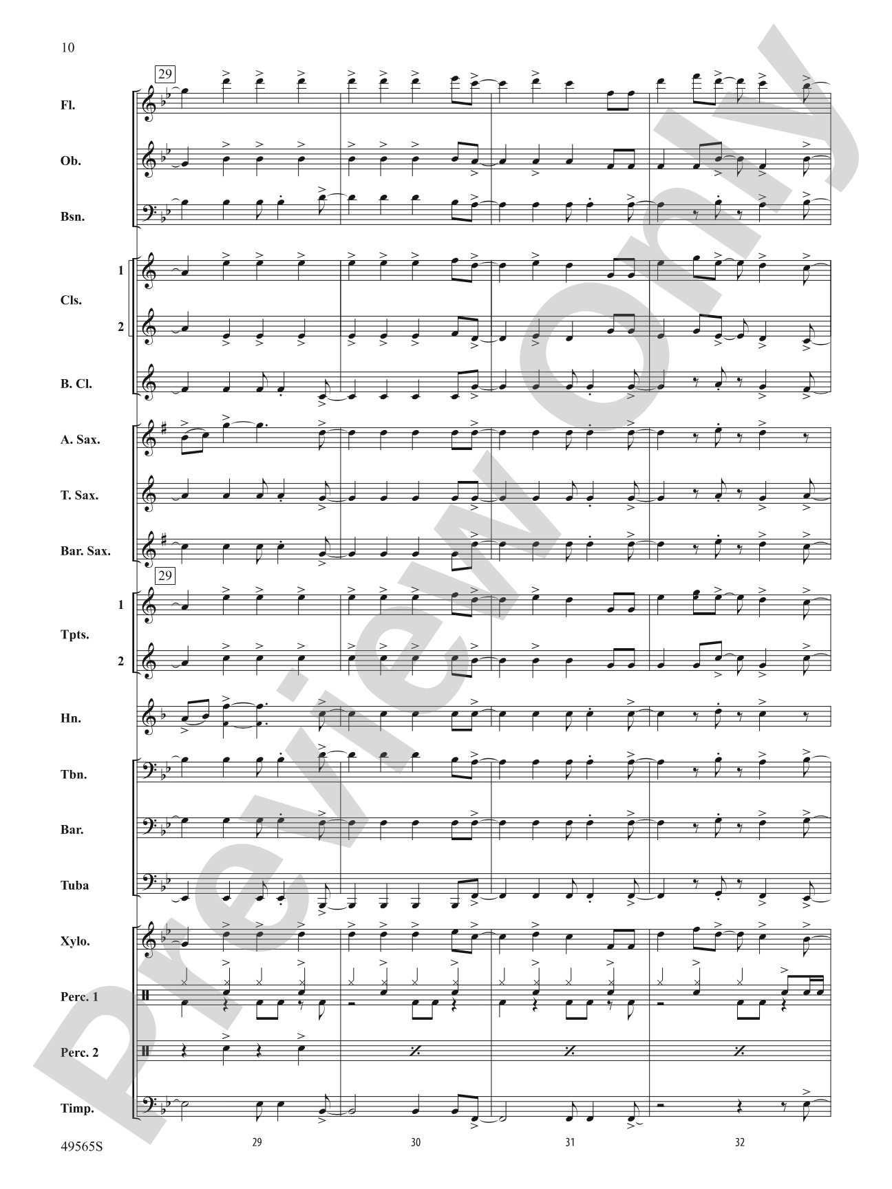 Good 4 U: Concert Band Conductor Score & Parts