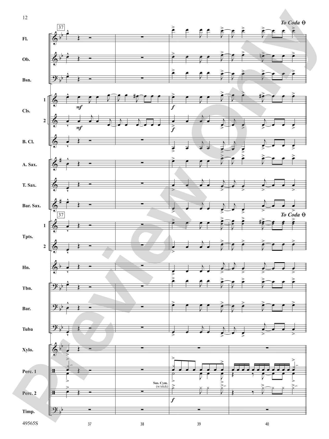 Good 4 U: Concert Band Conductor Score & Parts