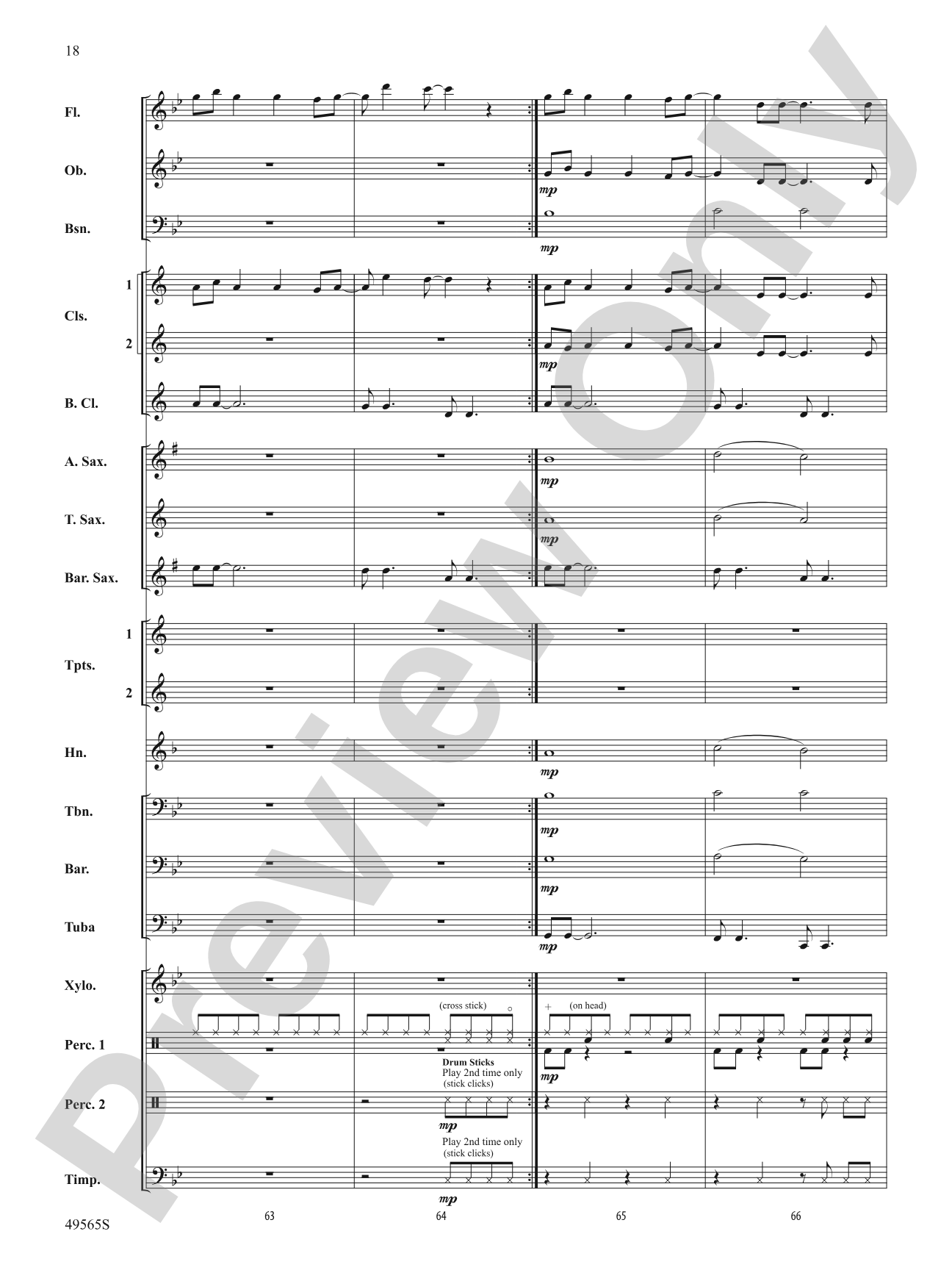 Good 4 U: Concert Band Conductor Score & Parts