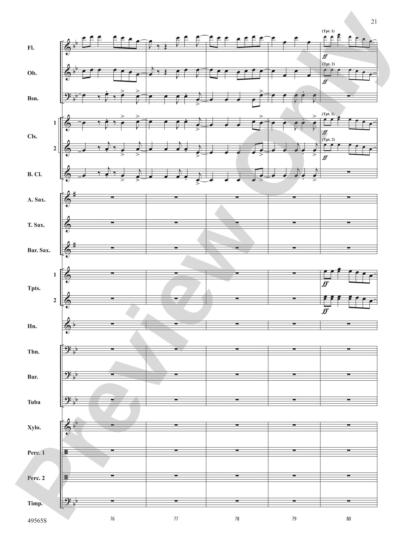 Good 4 U: Concert Band Conductor Score & Parts