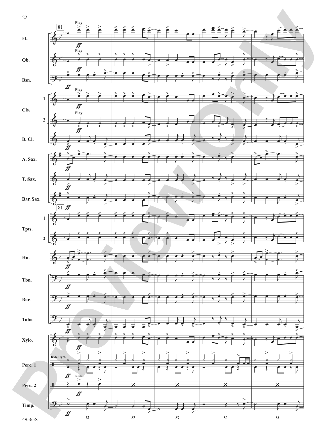 Good 4 U: Concert Band Conductor Score & Parts