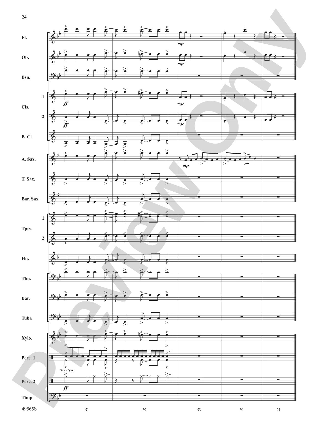 Good 4 U: Concert Band Conductor Score & Parts