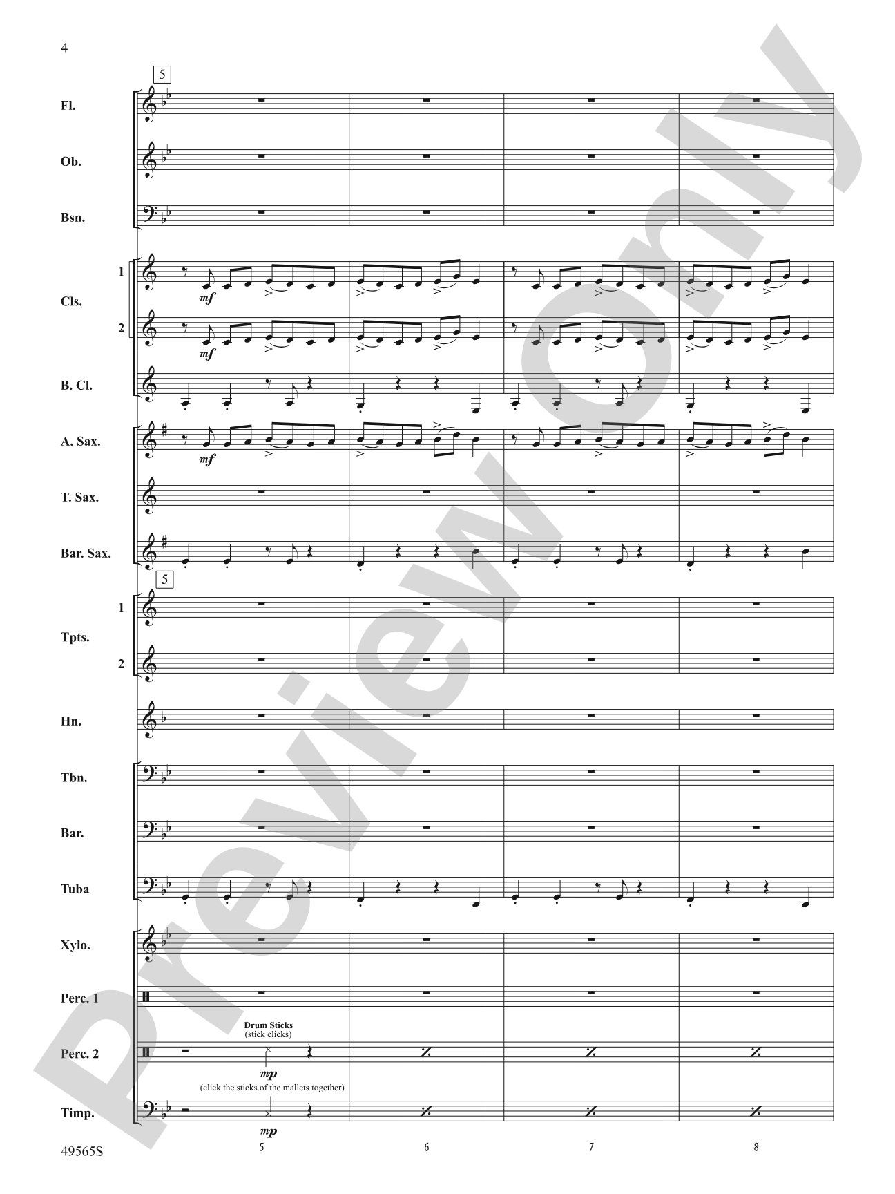 Good 4 U: Concert Band Conductor Score & Parts