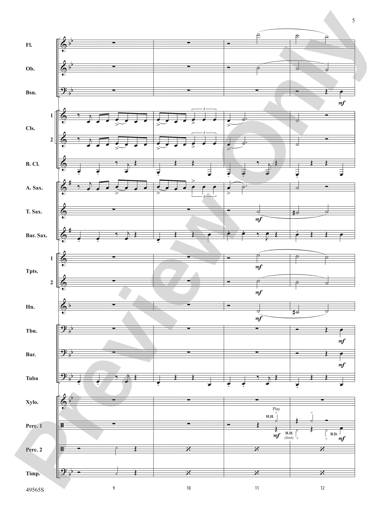 Good 4 U: Concert Band Conductor Score & Parts