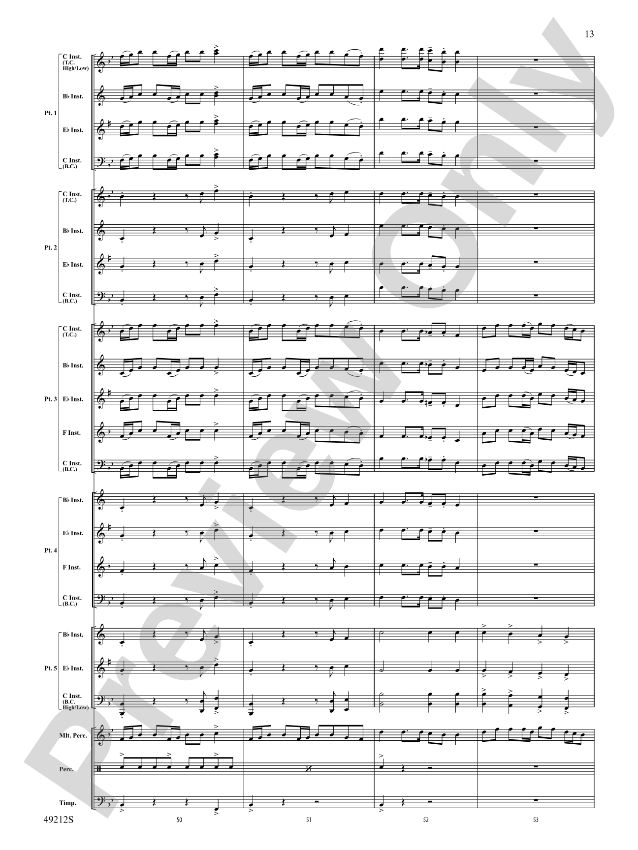 Cumberland Cross: Flexible Band/String Ensemble Score & Parts