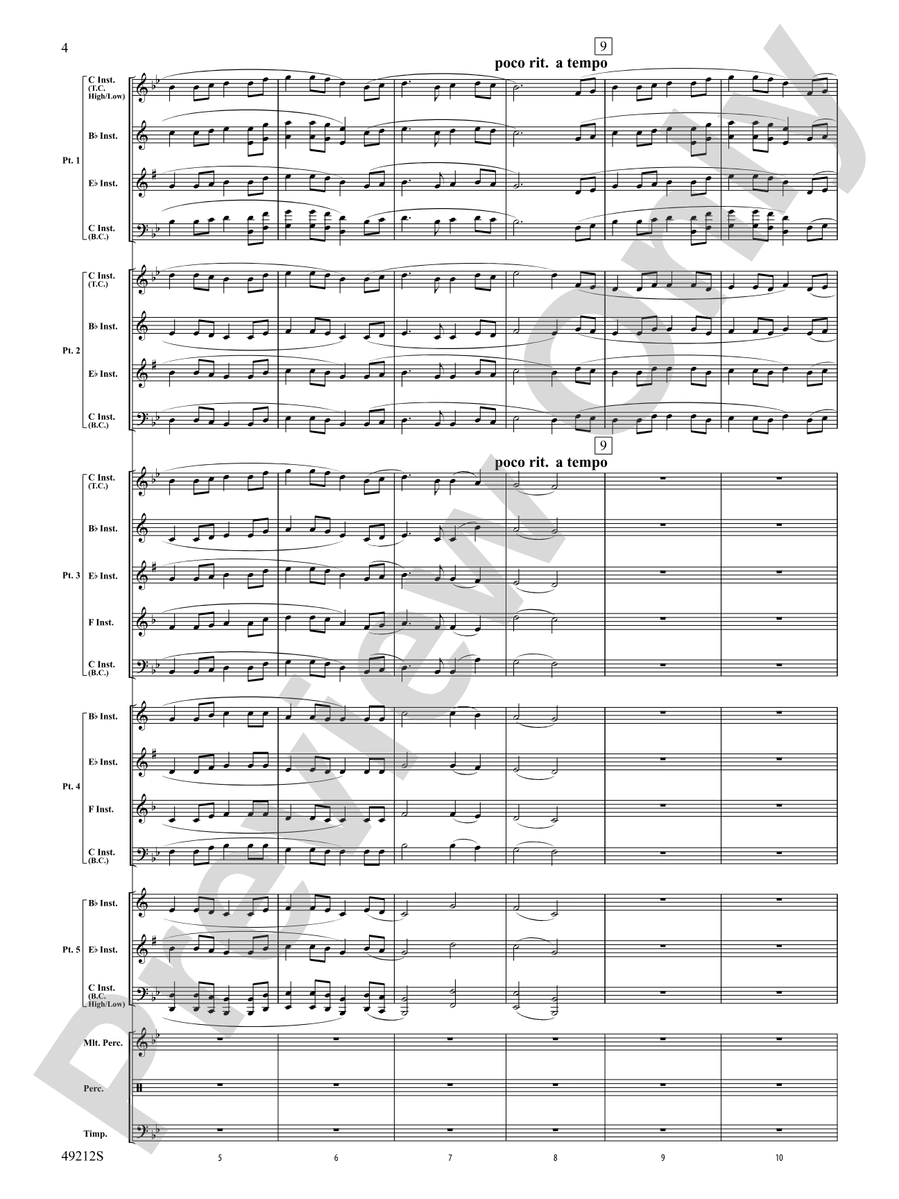 Cumberland Cross: Flexible Band/String Ensemble Score & Parts