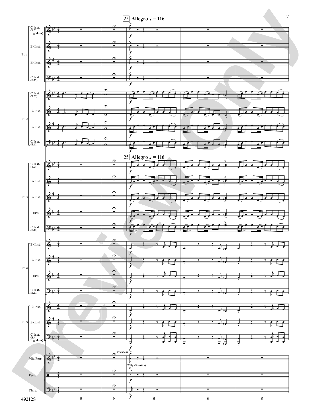 Cumberland Cross: Flexible Band/String Ensemble Score & Parts
